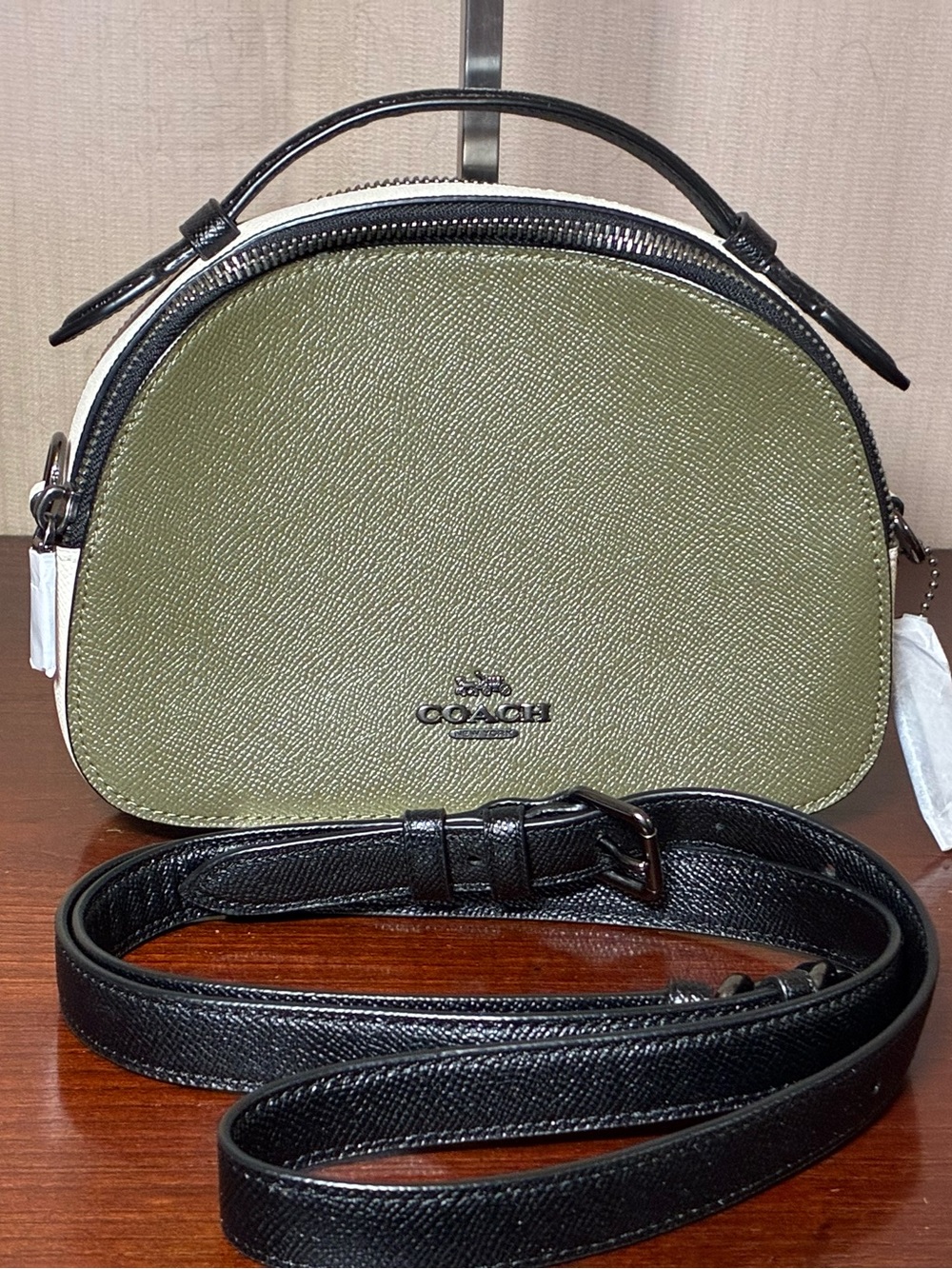 Coach Serena Color Block Top-Handle Crossbody
